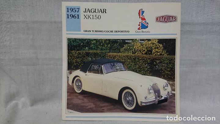 Otros Art&iacute;culos de Coleccionismo en Papel: FICHA AUTOS DE COLECCI&Oacute;N JAGUAR  - PLANETA AGOSTINI A&Ntilde;O 1992