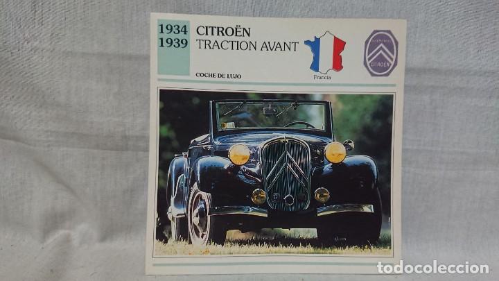 Otros Art&iacute;culos de Coleccionismo en Papel: FICHA AUTOS DE COLECCI&Oacute;N CITRO&Euml;N  - PLANETA AGOSTINI A&Ntilde;O 1992