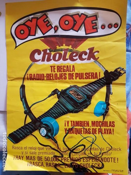 Otros Art&iacute;culos de Coleccionismo en Papel: Choleck publicidad promoci&oacute;n