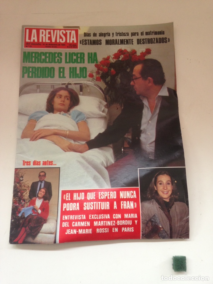 Otros Art&iacute;culos de Coleccionismo en Papel: LA REVISTA DICIEMBRE 1984 ISABEL PANTOJA NOVIA DE RAYMOND MARIA JOSE CANTUDO