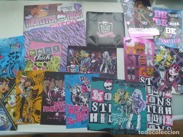 Otros art&iacute;culos de coleccionismo en papel: LOTE DE MONSTER HIGH : DVD CON PELICULA, FASCICULO N&ordm; 1 COLECCION Y 14 POSTALES