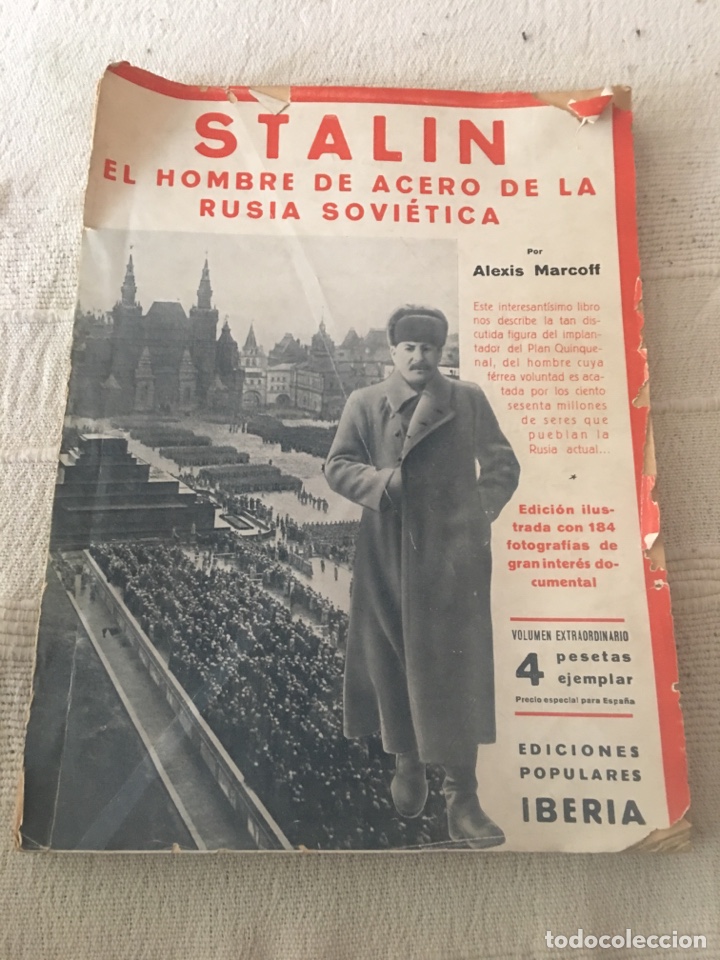 Otros Art&iacute;culos de Coleccionismo en Papel: REVISTA LIBRO STALIN EL HOMBRE DE ACERO DE LA RUSIA SOVITICA ( ALEXIS MARCOFF)