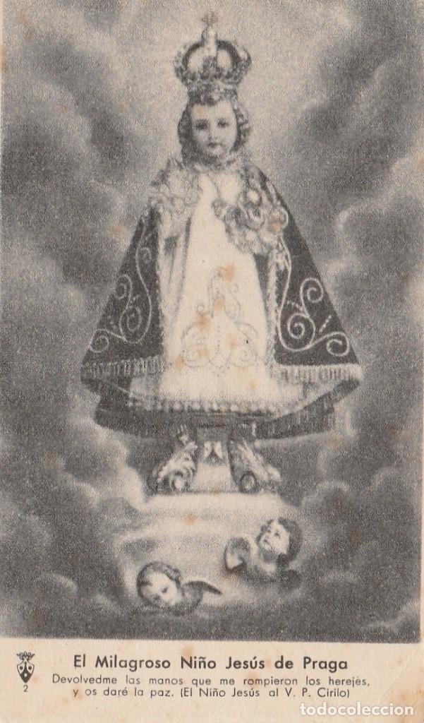 Otros art&iacute;culos de coleccionismo en papel: ESTAMPA - EL MILAGROSO NI&Ntilde;O JESUS DE PRAGA - REVERSO EN BLANCO -