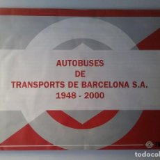 Otros Artículos de Coleccionismo en Papel: AUTOBUS PEGASO CHAUSSON MERCEDES SAVA MAN TRANSPORTES DE BARCELONA 1948 - 2000