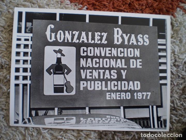 Outros artigos de papel: FOTO PUBLICITARIA GONZALEZ BYASS A&Ntilde;O 1977. 24X18 CM. PEDIDO M&Iacute;NIMO 10 EUROS.