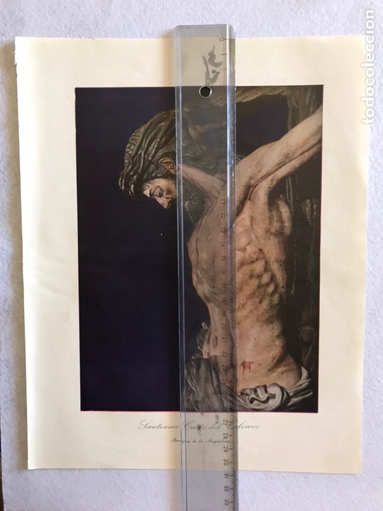 Otros Art&iacute;culos de Coleccionismo en Papel: SEMANA SANTA SEVILLA. CRISTO DEL CALVARIO. HOJA REVISTA A&Ntilde;OS 50.
