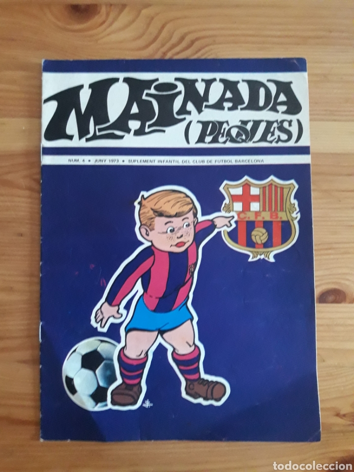 Otros art&iacute;culos de coleccionismo en papel: revista peques mainada fc barcelona bar&ccedil;a junio 1973 no 4 futbol