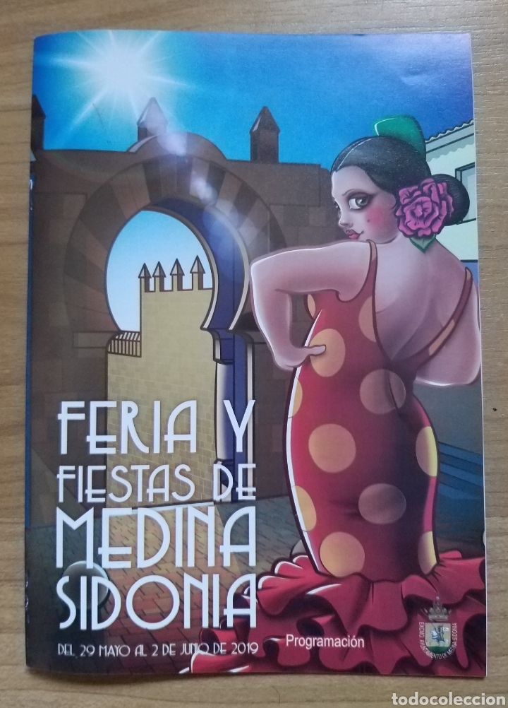 Otros Art&iacute;culos de Coleccionismo en Papel: REVISTA PROGRAMACI&Oacute;N FERIA Y FIESTAS DE MEDINA SIDONIA (C&Aacute;DIZ) 2019
