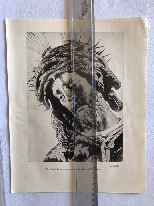 Otros Art&iacute;culos de Coleccionismo en Papel: SEMANA SANTA SEVILLA. JES&Uacute;S DEL GRAN PODER. HOJA REVISTA A&Ntilde;OS 50.