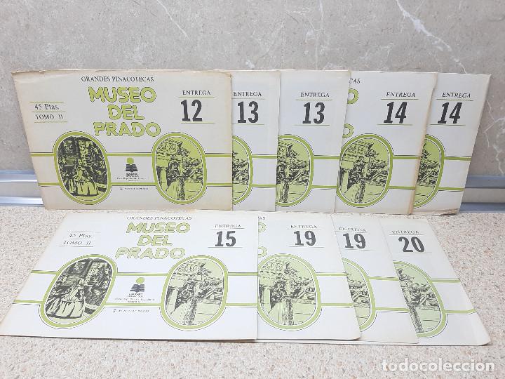 Otros Art&iacute;culos de Coleccionismo en Papel: 9 ENTREGAS CON LAMINAS GRANDES PINACOTECAS MUSEO DEL PRADO TOMO  II EDICIONES ORGAZ * PERFECTAS *