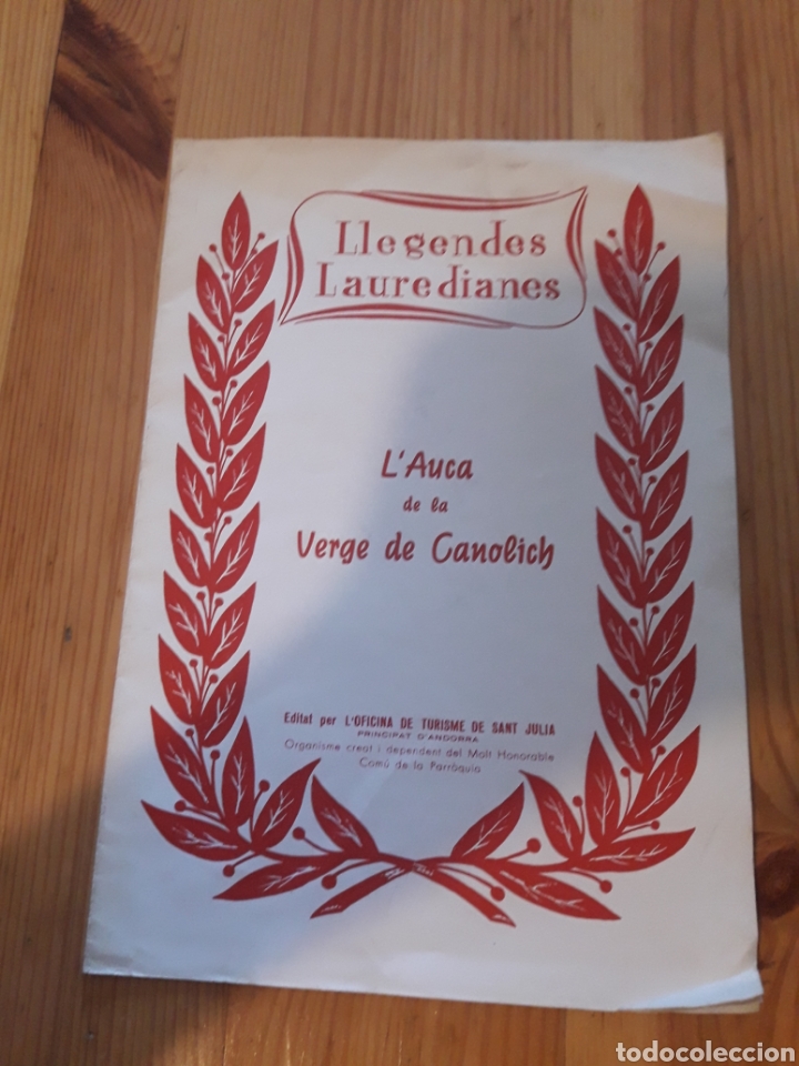 Otros Art&iacute;culos de Coleccionismo en Papel: Llegendes lauredianes L'auca de la verge de Canolich Sant Julia Andorra Sergi Mas