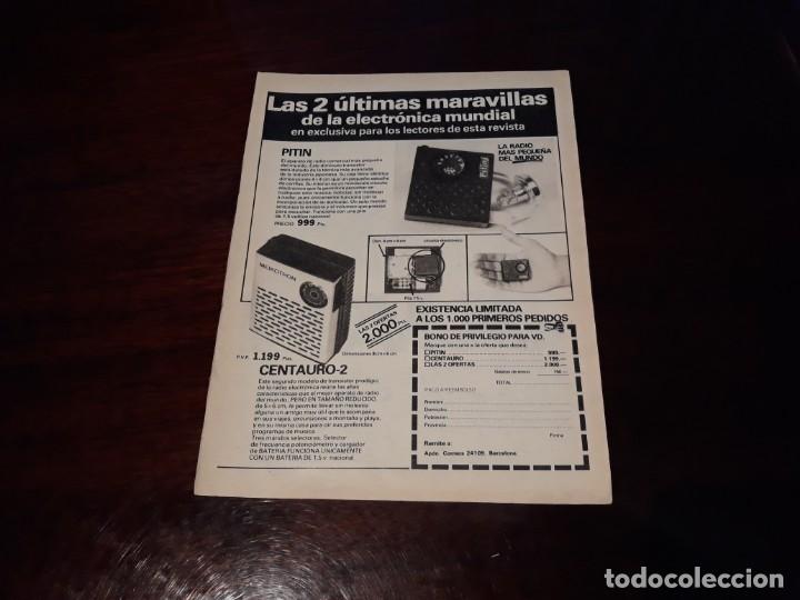 Outros artigos de papel: PUBLICIDAD DE LAS RADIOS MAS PEQUE&Ntilde;AS DEL MUNDO - PITIN Y CENTAURO -2 - A&Ntilde;O 1981 - 28 X 21 CM