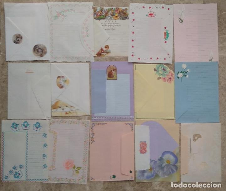 hojas con sobres, cartas perfumadas y sobres, a - Acquista Altri oggetti di  carta di collezione su todocoleccion