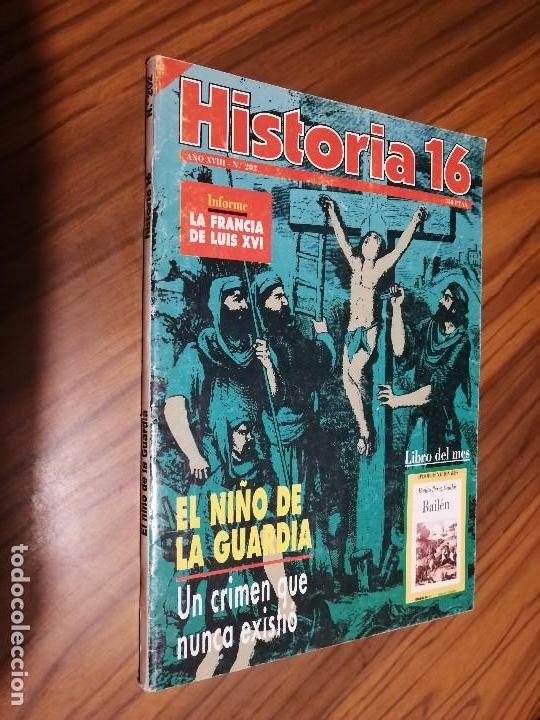 Sammelleidenschaft Andere Papierartikel: HISTORIA 16 202. REVISTA DE HISTORIA.  R&Uacute;STICA. BUEN ESTADO.