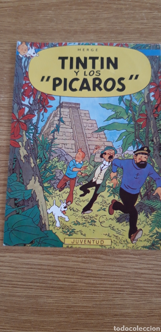 Otros Art&iacute;culos de Coleccionismo en Papel: PUBLICIDAD EDITORIAL JUVENTUD TINTIN Y LOS PICAROS HERG&Eacute;