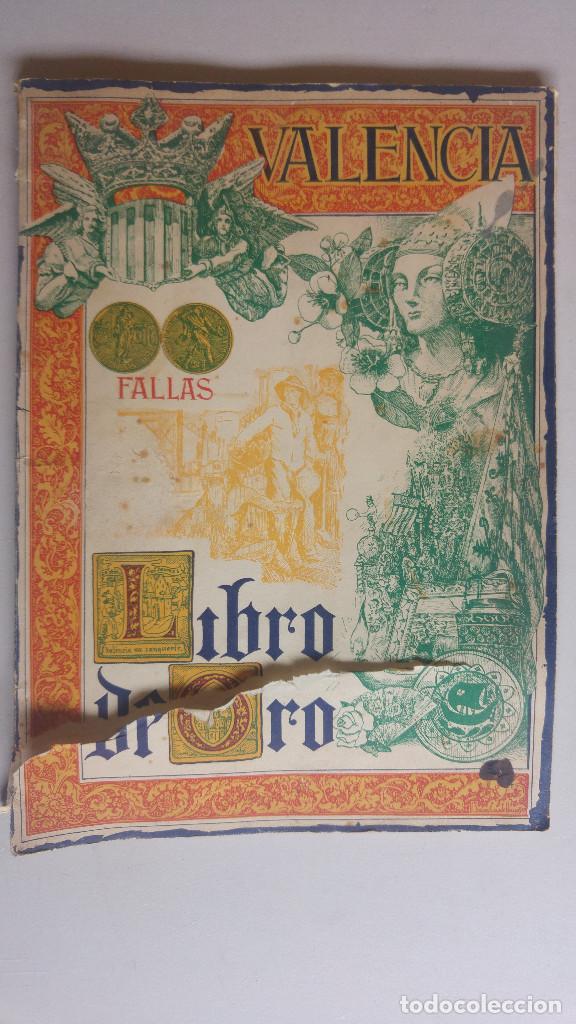 Sammelleidenschaft Andere Papierartikel: VALENCIA FALLAS, LIBRO DE ORO. A&Ntilde;O 1950