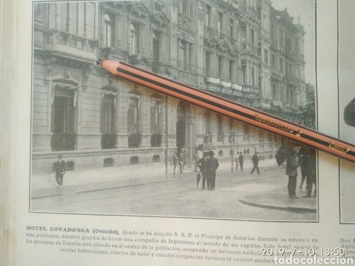 Outros artigos de papel: RECORTE PRENSA A&Ntilde;OS 20/1925 HOTEL COVADONGA OVIEDO