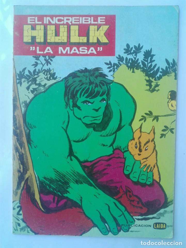 Outros artigos de papel: EL INCREIBLE HULK &ldquo;LA MASA&rdquo; - CUADERNO PARA COLOREAR. PUBLICACIONES LAIDA 1981 # R
