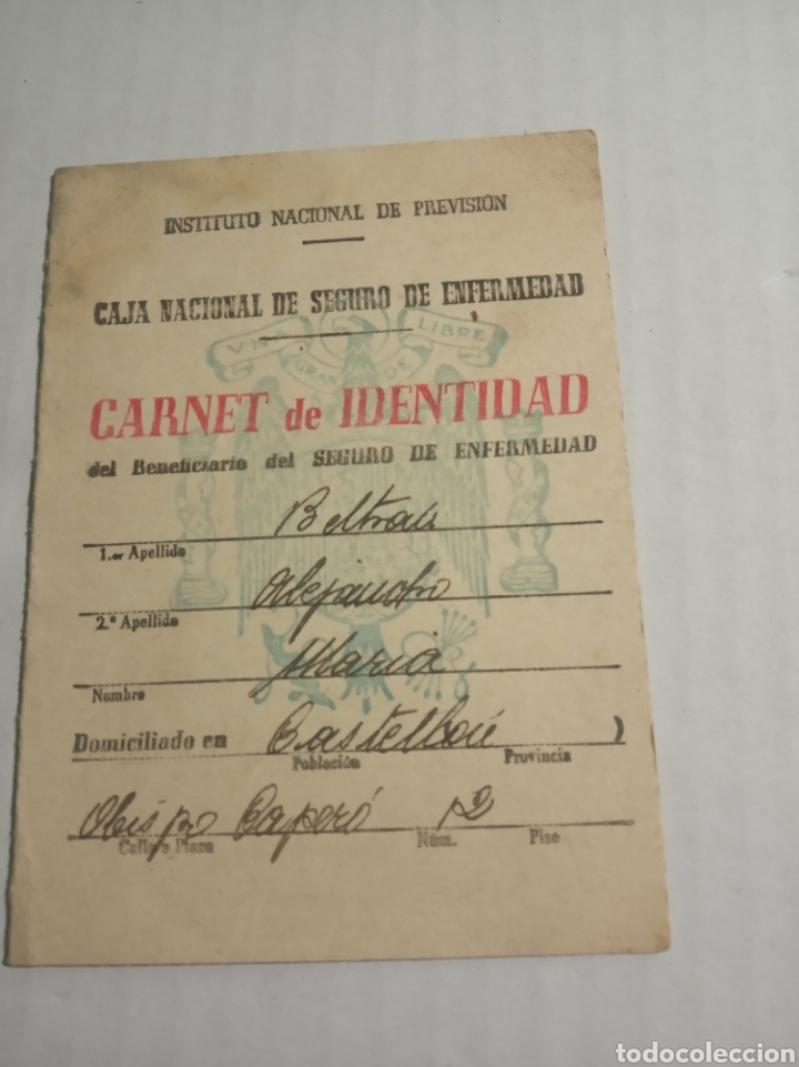 Carnet de identidad