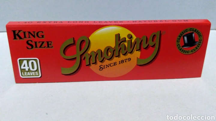 Otros Art&iacute;culos de Coleccionismo en Papel: Papel de fumar SMOKING