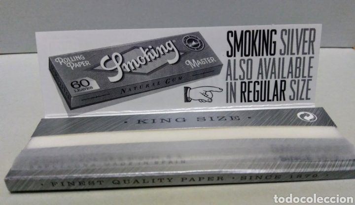 Otros art&iacute;culos de coleccionismo en papel: Papel de fumar SMOKING - Foto 2