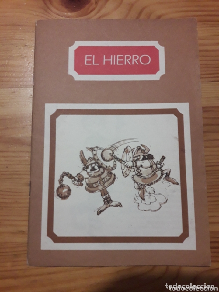 Otros art&iacute;culos de coleccionismo en papel: El hierro peque&ntilde;a guia folleto sobre este metal de fundicion viking 1979