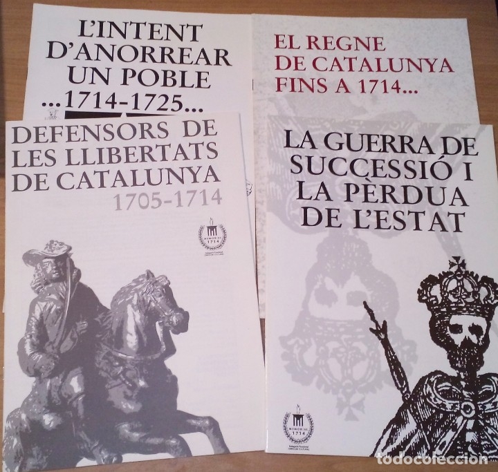 Otros Art&iacute;culos de Coleccionismo en Papel: MEMORIAL 1714. QUATRE BUTLLETINS - &Ograve;MNIUM CULTURAL, 2012