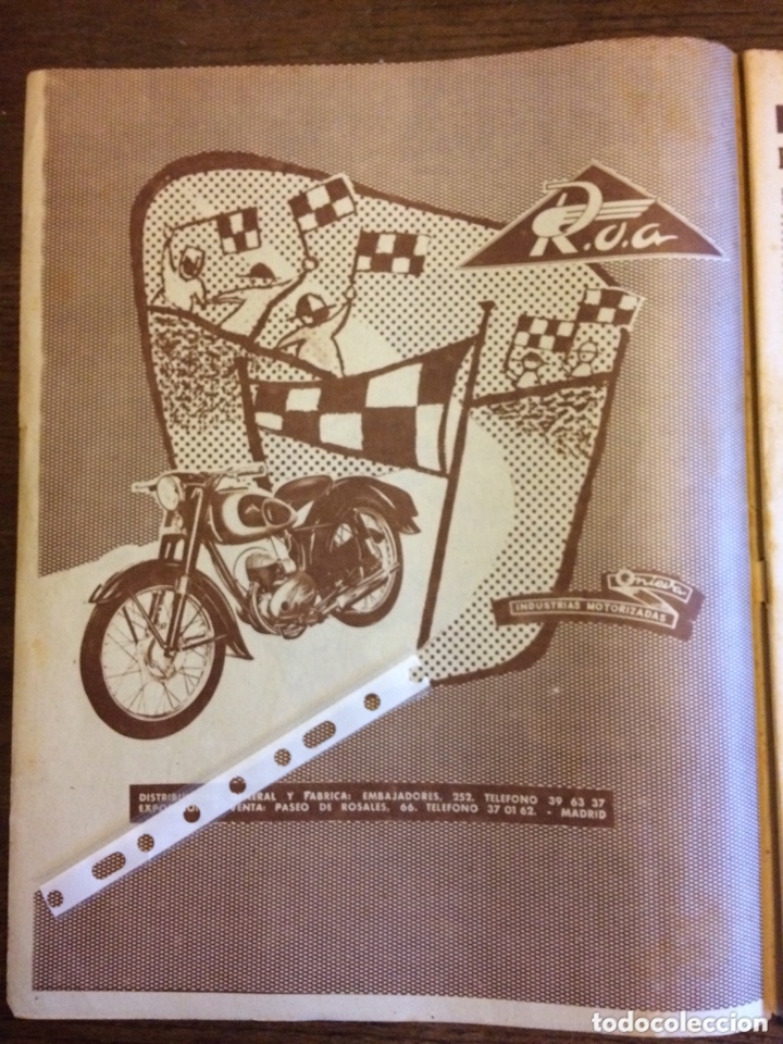 Paper Collecting Others: Publicidad Moto roa onieva de 1955