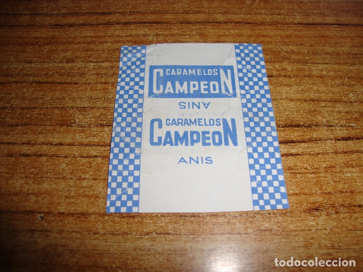 Otros Art&iacute;culos de Coleccionismo en Papel: ENVOLTORIO CARAMELOS CAMPEON SABOR ANIS LETRA E