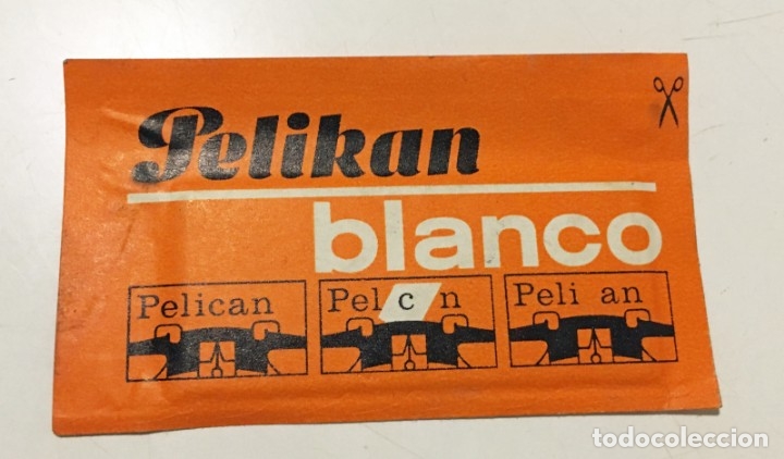 Paper Collecting Others: Sobre de corrector PELICAN para m&aacute;quina escribir