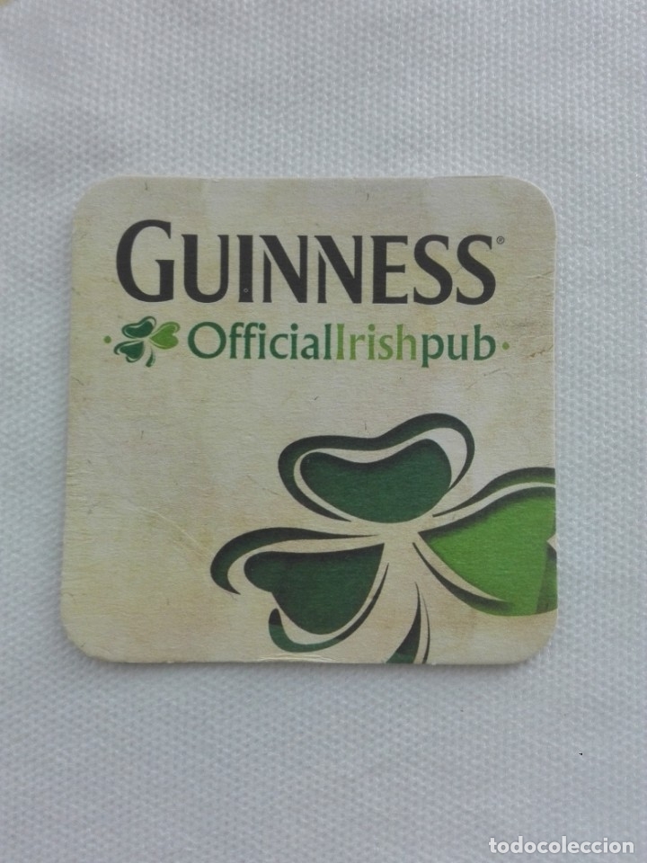 Sammelleidenschaft Andere Papierartikel: POSAVASOS CERVEZA - GUINNESS - OFFICIAL IRUSH PUB