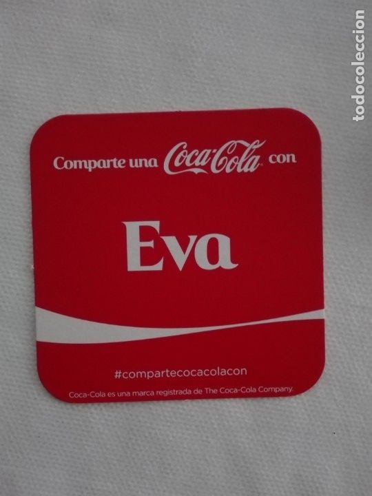 Sammelleidenschaft Andere Papierartikel: POSAVASOS COCA-COLA - EVA