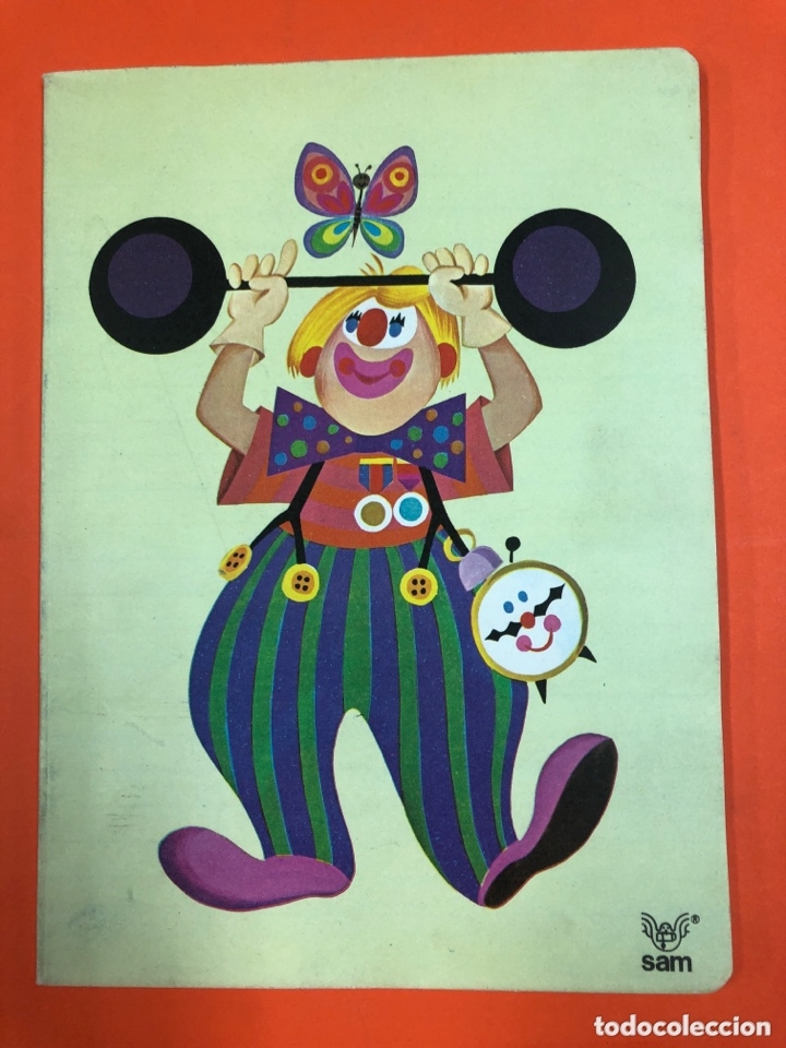 Otros Art&iacute;culos de Coleccionismo en Papel: CUADERNO SAM CIRCO / PAYASOS A&Ntilde;OS 70, DE DISTRIBUIDORA DE PAPELERIA, SIN USAR