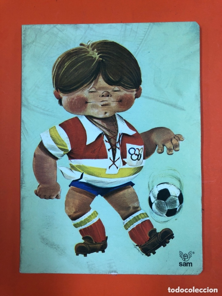 Otros Art&iacute;culos de Coleccionismo en Papel: CUADERNO SAM FUTBOL FUTBOLISTA A&Ntilde;OS 70 - 1 LINEA - DE DISTRIBUIDORA DE PAPELERIA, SIN USAR