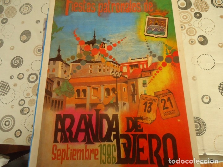 Otros art&iacute;culos de coleccionismo en papel: PROGRAMA DE FIESTAS DE ARANDA A&Ntilde;O 1986 - Foto 1