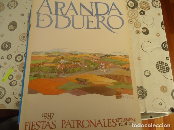 Otros art&iacute;culos de coleccionismo en papel: PROGRAMA DE FIESTAS DE ARANDA DE DUERO A&Ntilde;O 1987 - Foto 1