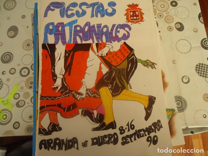 Otros art&iacute;culos de coleccionismo en papel: PROGRAMA DE FIESTAS DE ARANDA DE DUERO A&Ntilde;O 1990 - Foto 1