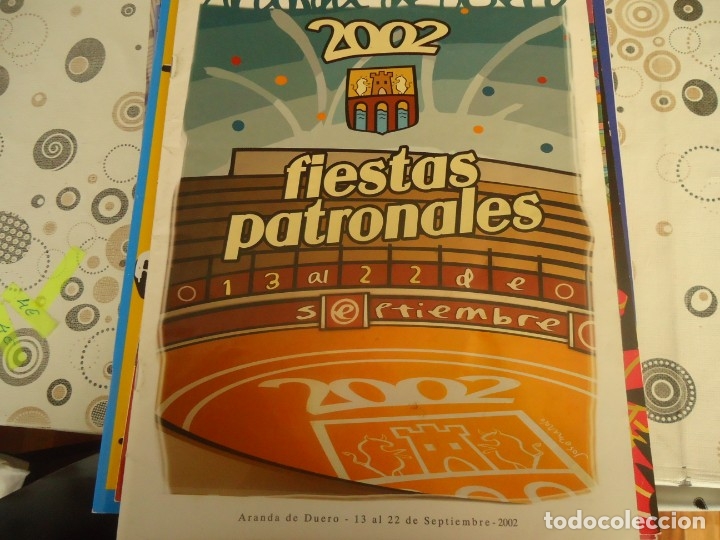 Otros art&iacute;culos de coleccionismo en papel: PROGRAMA DE FIESTAS DE ARANDA DE DUERO A&Ntilde;O 2002 - Foto 1