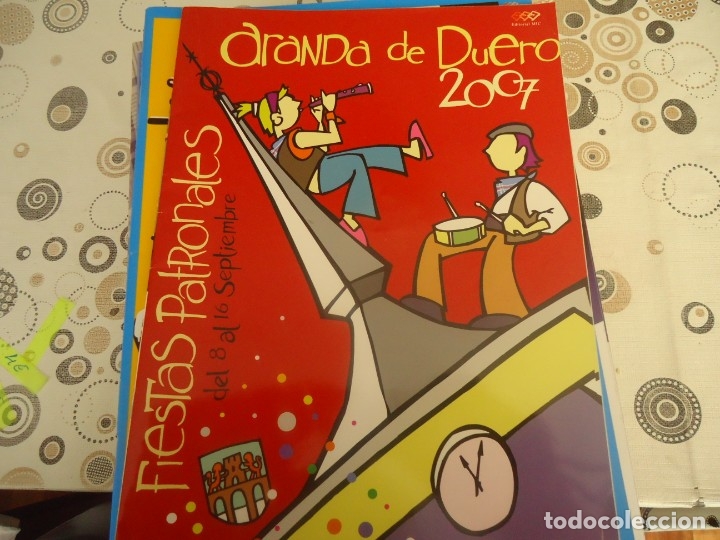 Otros art&iacute;culos de coleccionismo en papel: PROGRAMA DE FIESTAS DE ARANDA DE DUERO A&Ntilde;O 2007 - Foto 1