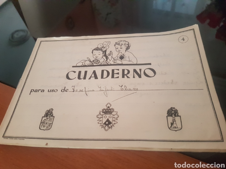 Otros Art&iacute;culos de Coleccionismo en Papel: Cuaderno antiguo