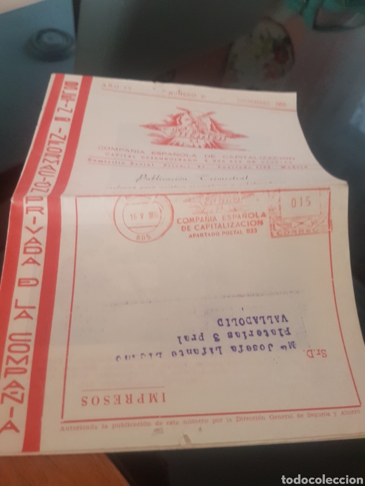 Otros Art&iacute;culos de Coleccionismo en Papel: Bolet&iacute;n informativo culmen diciembre 1955