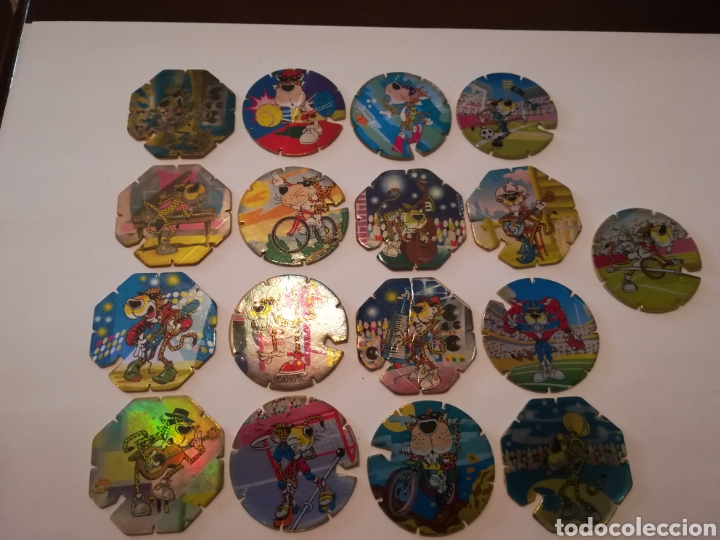 Collectionnisme Papier divers: TAZOS PROMOCIONALES CHESTER MATUTANO TAZOFLASH PREMIUM JOA