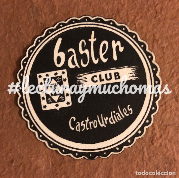 Outros artigos de papel: ANTIGUO POSAVASOS DEL BASTER CLUB DE CASTRO URDIALES (CANTABRIA). 9,5 Cms de &Oslash;. DE PAPEL.