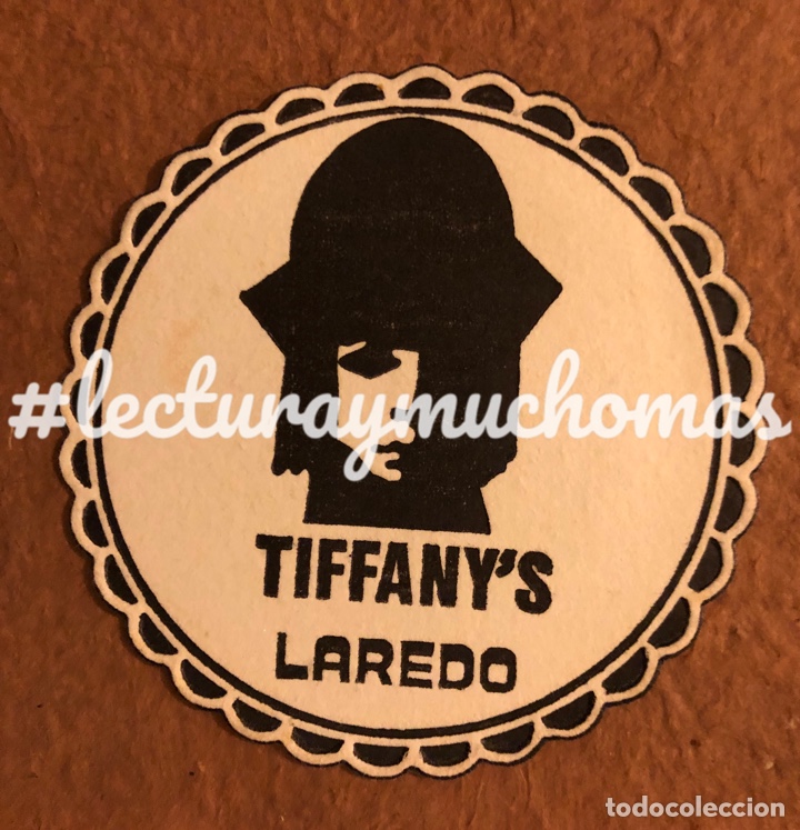 Collectionnisme Papier divers: ANTIGUO POSAVASOS DEL CLUB TIFFANY&rsquo;S DE LAREDO (CANTABRIA). 9,5 Cms de &Oslash;. BUEN ESTADO. DE PAPEL.