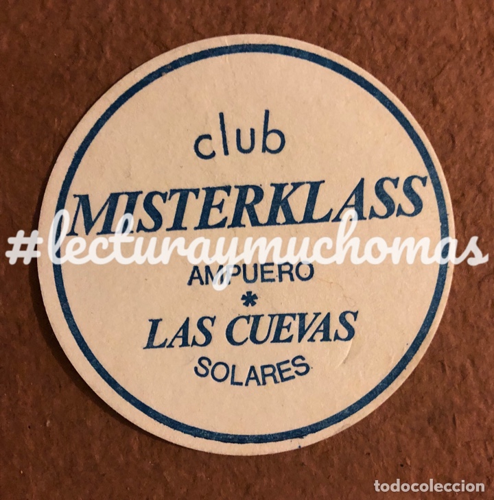 Paper Collecting Others: ANTIGUO POSAVASOS DEL CLUB MASTERKLASS DE AMPUERO Y LAS CUEVAS DE SOLARES (CANTABRIA).