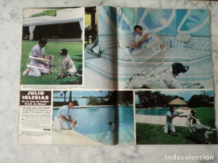 Otros Art&iacute;culos de Coleccionismo en Papel: reportaje 4 paginas - julio iglesias en su casa de miami  -