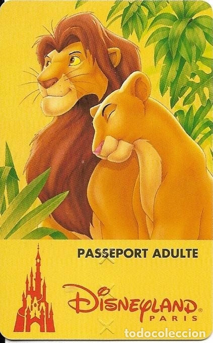 Otros Art&iacute;culos de Coleccionismo en Papel: :::: VR227 - TARJETA DISNEYLAND PARIS - 1996