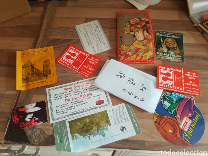 Otros Art&iacute;culos de Coleccionismo en Papel: Lotes varios publicidad