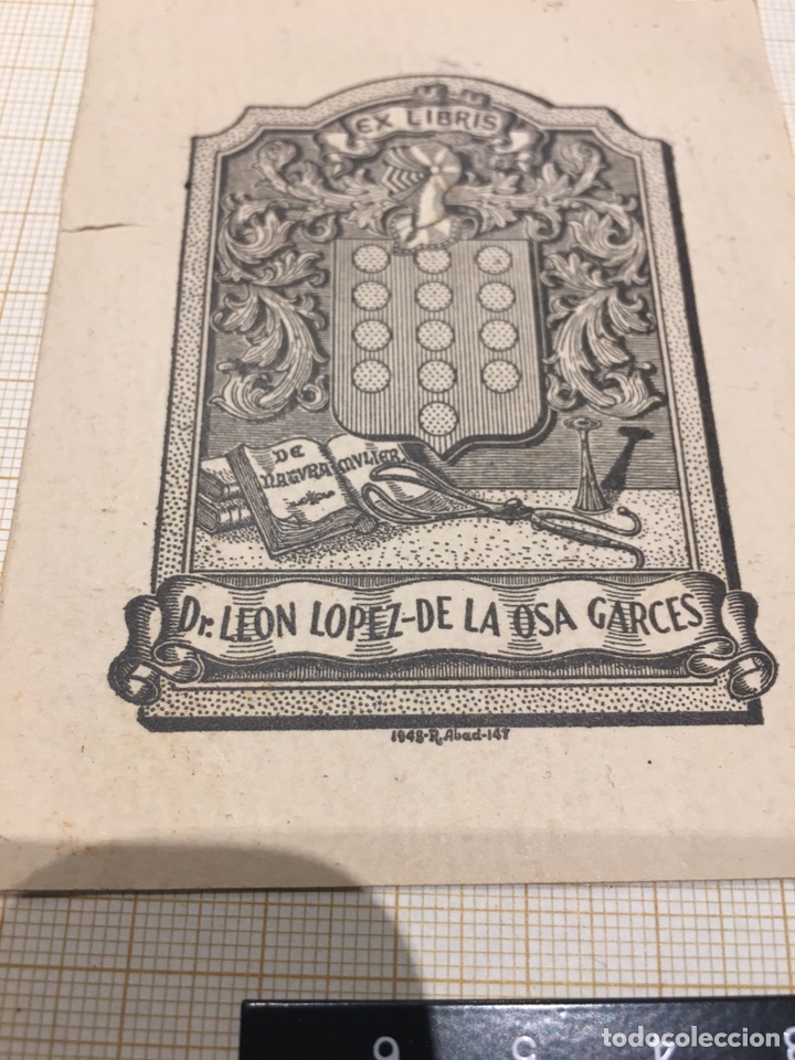 Otros art&iacute;culos de coleccionismo en papel: Lote 4 EX-LIBRIS ESPA&Ntilde;OLES - Foto 2