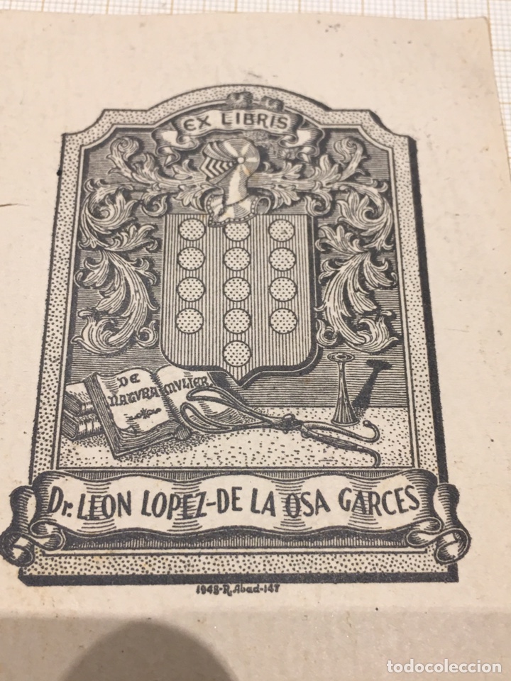 Otros art&iacute;culos de coleccionismo en papel: Lote 4 EX-LIBRIS ESPA&Ntilde;OLES - Foto 4